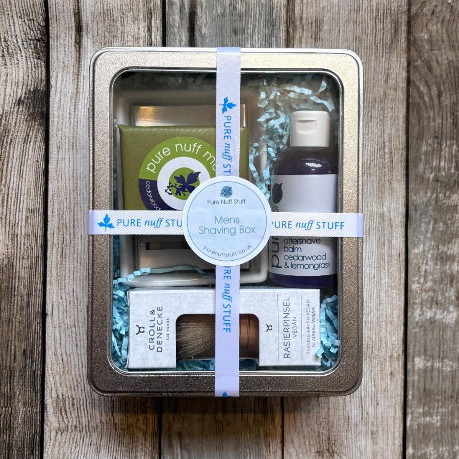 shaving box from pure nuff stuff